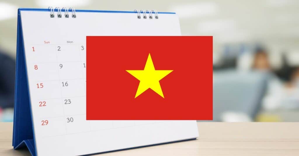 learning vocabulary games for months in Vietnamese