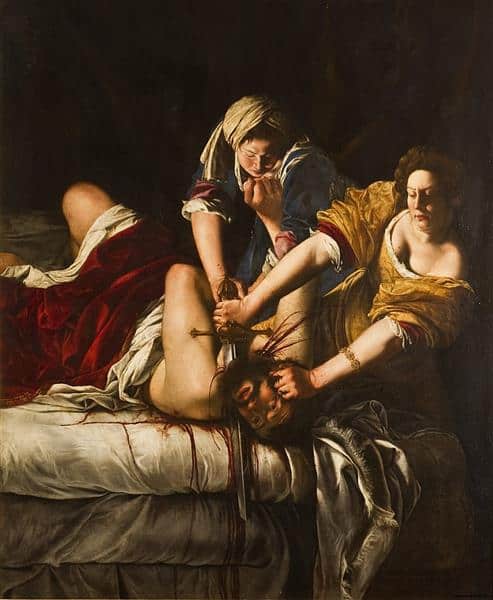 Judith Beheading Holofernes - Artemisia Gentileschi