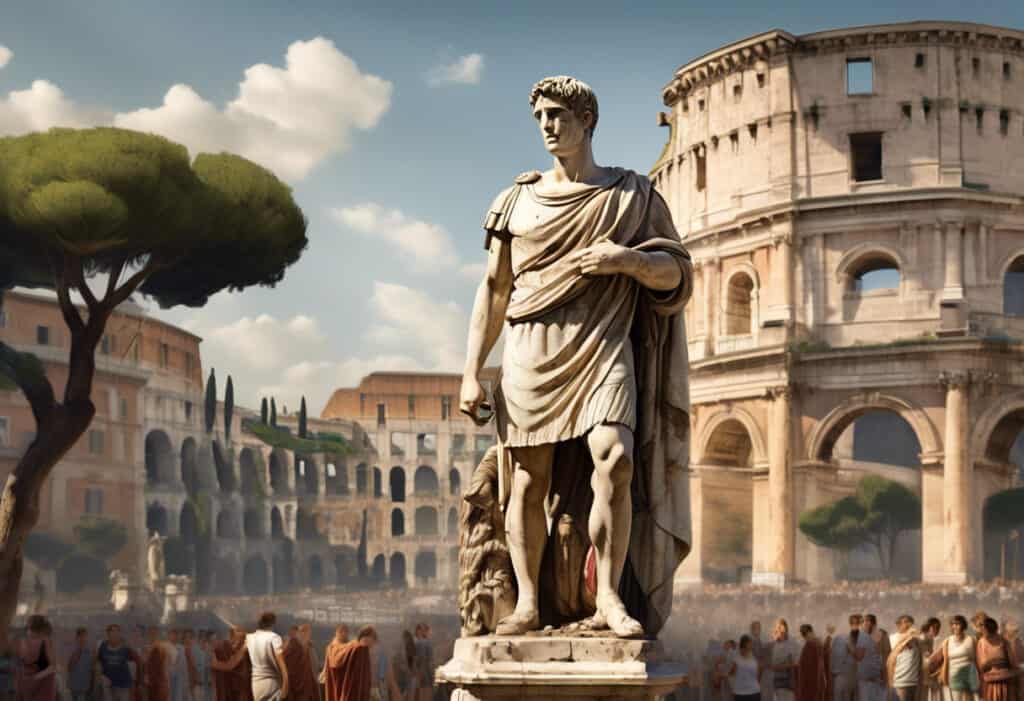 Emperor Augustus Statue - Symbolizing the Pax Romana in Ancient Rome