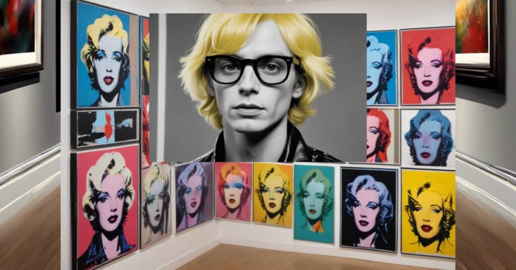 Interactive games to learn Andy Warhol art