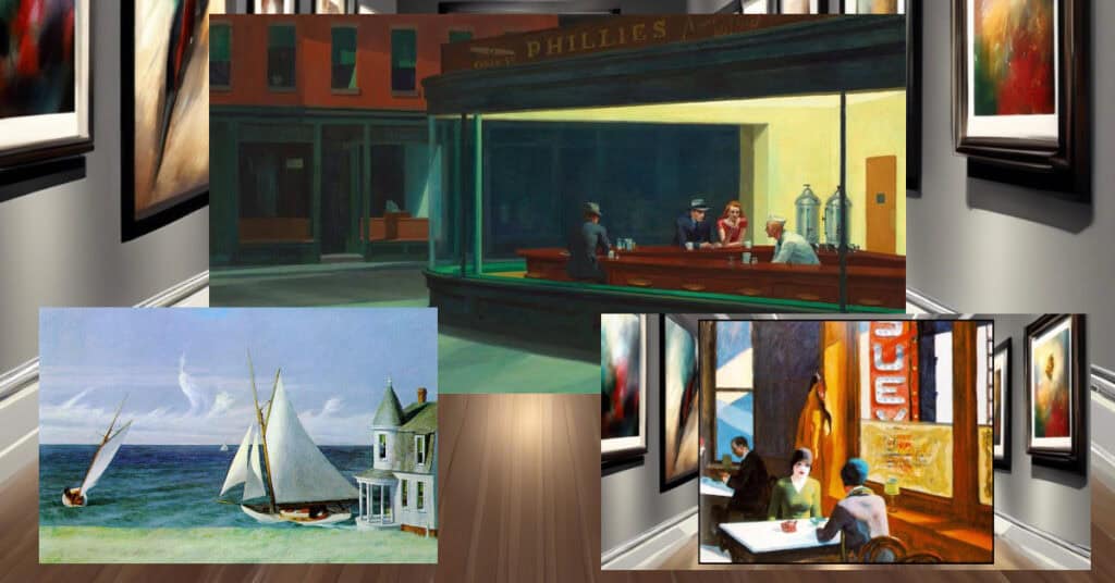 Games to learn the art of Edward Hopper