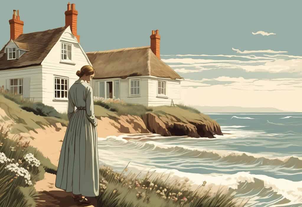 Jacob's Room by Virginia Woolf - Coastal Scene