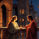 Romeo and Juliet balcony scene in Verona