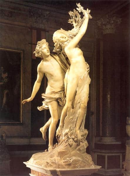 Apollo and Daphne Sculpture by Bernini
