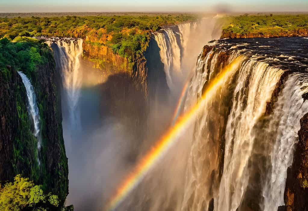 Victoria Falls Sunset