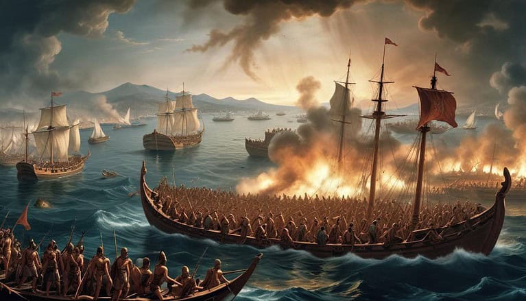 featured image Battle of Salamis 480 BC