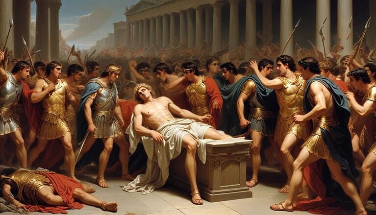 featured image Death of Alexander the Great 323 BC