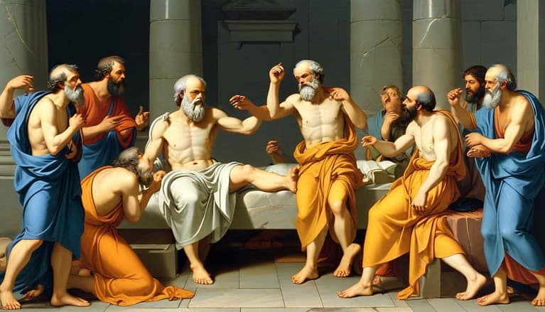 featured image Death of Socrates 399 BC