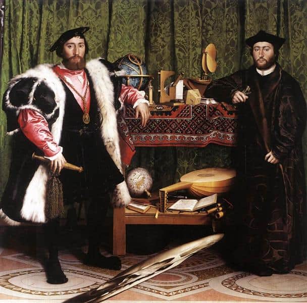 The Ambassadors Hans Holbein The Younger