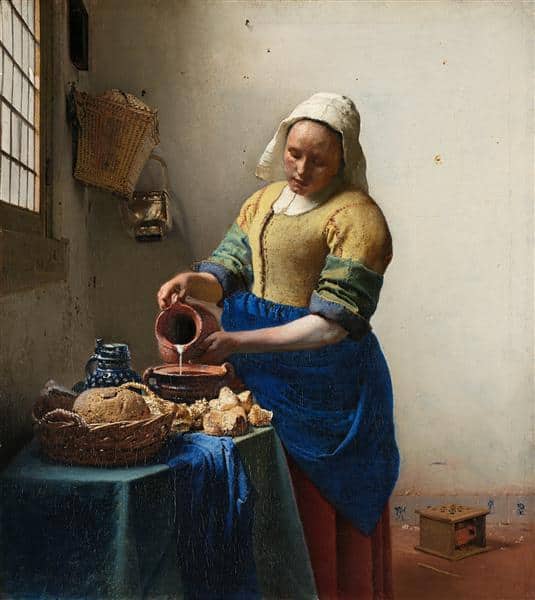 The Milkmaid Johannes Vermeer